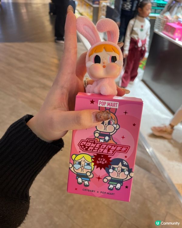 飛天小女警盲盒🌸  連中兩隻花花兔🐰！