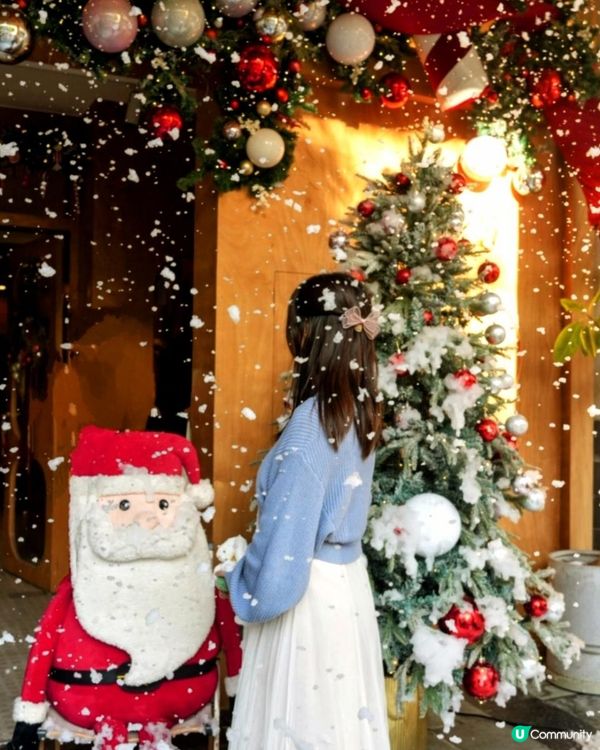 【深圳】 浪漫飄雪聖誕下午茶． 人均80的飄雪餐廳 ｜文迪．漫遊．慢生活｜