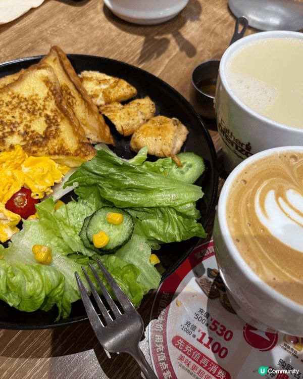 深圳福田口岸行坐一個站就去到 pizza hut, 早餐都幾...