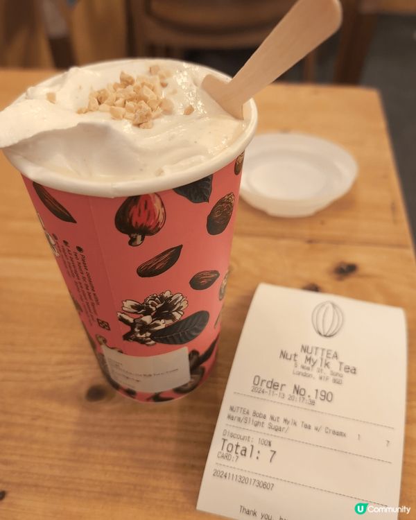 從Nuttea的堅果奶蓋奶茶，到棉花糖朱古力，到抹茶latt...