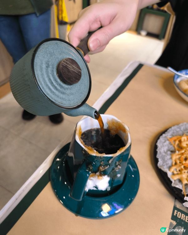 用咖啡製成美食，還有綿花糖甜味，又香咖啡味飲得又食得咖啡骨，...