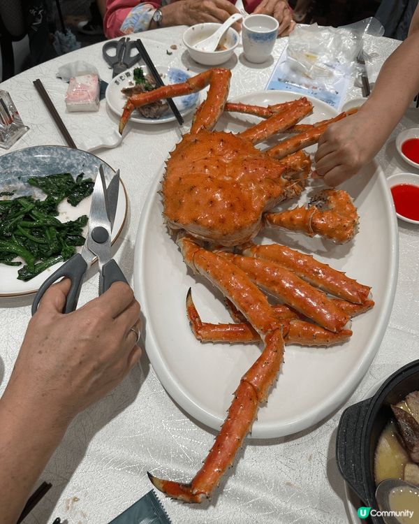 食阿拉斯加長腳蟹一定要飲啤酒🍻嘅，🦀+🍺係絕配的😘