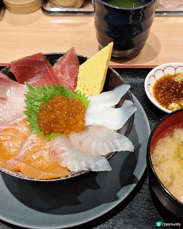 灃洲大江户鱼生飯，築地蛋卷，東京鲷鱼燒