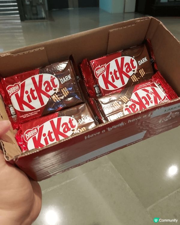 感謝經濟日報送我這套Starbucks咖啡及Kitkat黑朱...