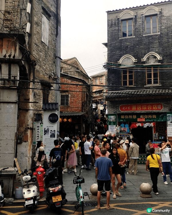 江門 經深中通道 30 分鐘， 到江門三十三墟街， 過百年歷...