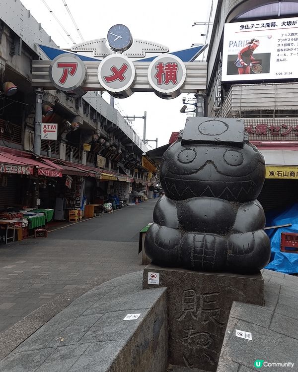 上野阿美横町及上中，吃喝購物，可以逛足半天，藥妝也很多！#快...