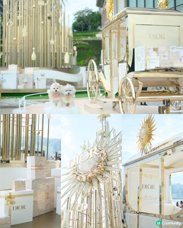 尖沙咀海旁 K11Musea Dior 聖誕裝飾
