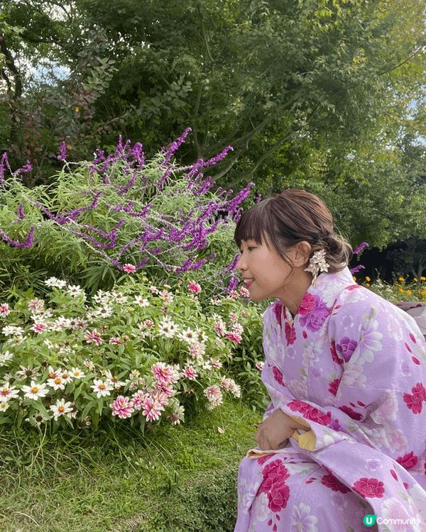 福岡和服👘初體驗，去咗大濠公園附近借和服，仲可以加錢有人se...