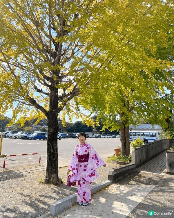 福岡和服👘初體驗，去咗大濠公園附近借和服，仲可以加錢有人se...