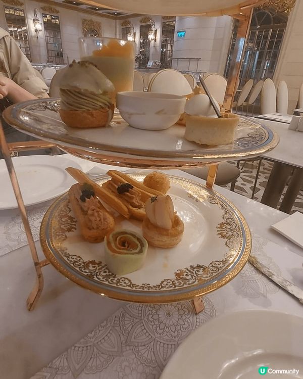 我都係跟老公去歷山酒店食2人Tea套餐，有優惠當然去食，一世...