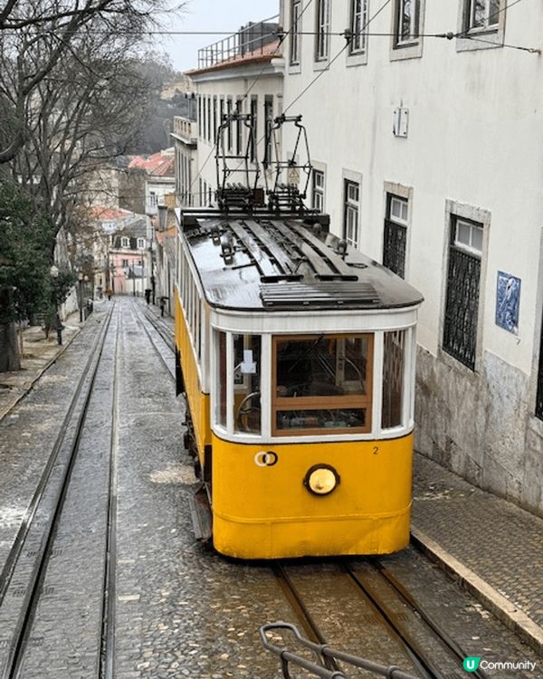 葡萄牙的阿爾法瑪區「28號電車」，實在是經典中的經典，黃色搶...