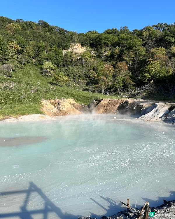北海道登別地獄谷風景優美，地獄谷宏偉，很適合散步打卡