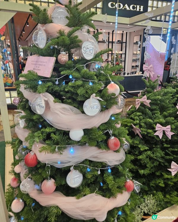 Langham Beauty朗豪坊聖誕節佈置，好靚好的聖誕樹...