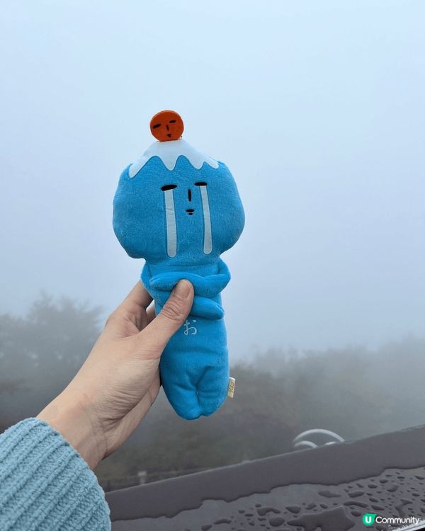 日本富士山， 可惜去到天氣唔好矇查查 睇唔到富士山，但係個湖...