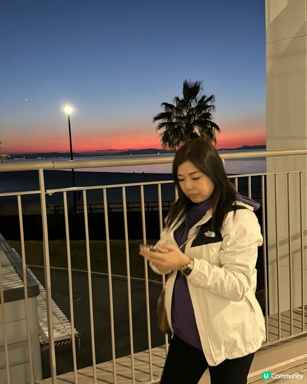 呢個係我同朋友去大阪outlet嘅一個風景圖，差唔多日本時間...