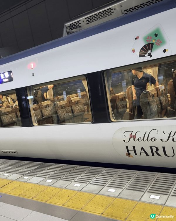「Hello Kitty HARUKA」列車是一趟充滿魅力和...
