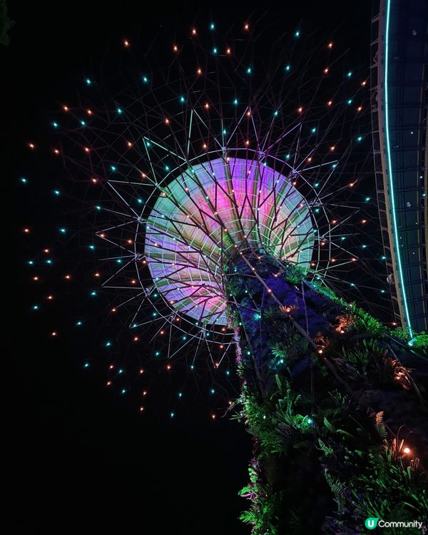 打卡點包括有新加坡既機場、環球影城、濱海灣花園Gardens...