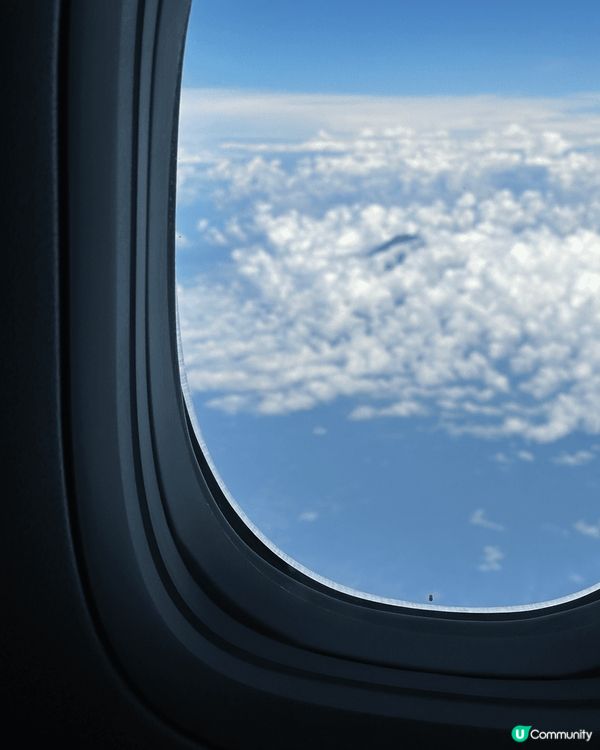 懷著愉快心情踏上飛機去日本旅行，未到達已經很開心。