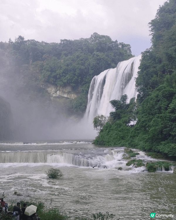 中國 貴州 黃果樹 瀑布  最闊的瀑布no. 1 值得一去