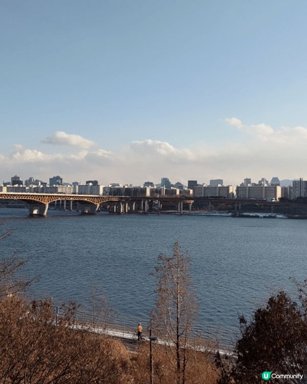 首爾聖水洞打卡熱點🌳漢江美景盡收眼底💜