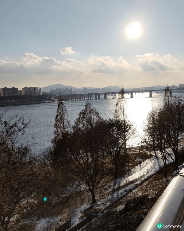 首爾聖水洞打卡熱點🌳漢江美景盡收眼底💜