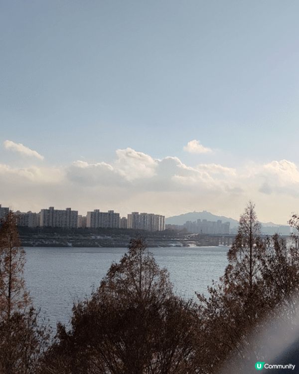 首爾聖水洞打卡熱點🌳漢江美景盡收眼底💜