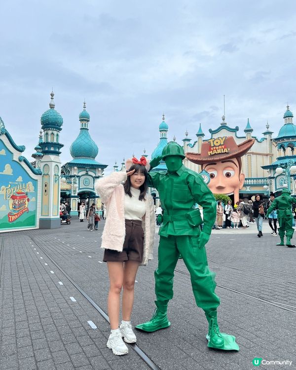 見東京disneysea開左新園區，就同朋友一齊去，順便朋友...