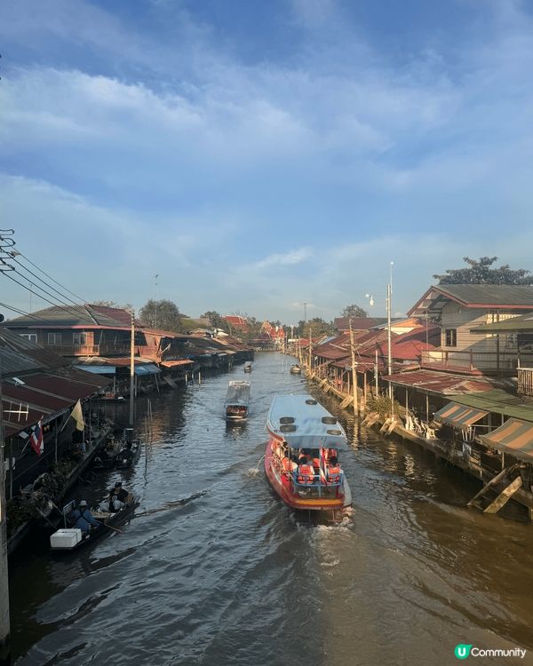 首次參加左曼谷1遊日，快閃大皇宮、美功鐵道市場，最後去埋安帕...