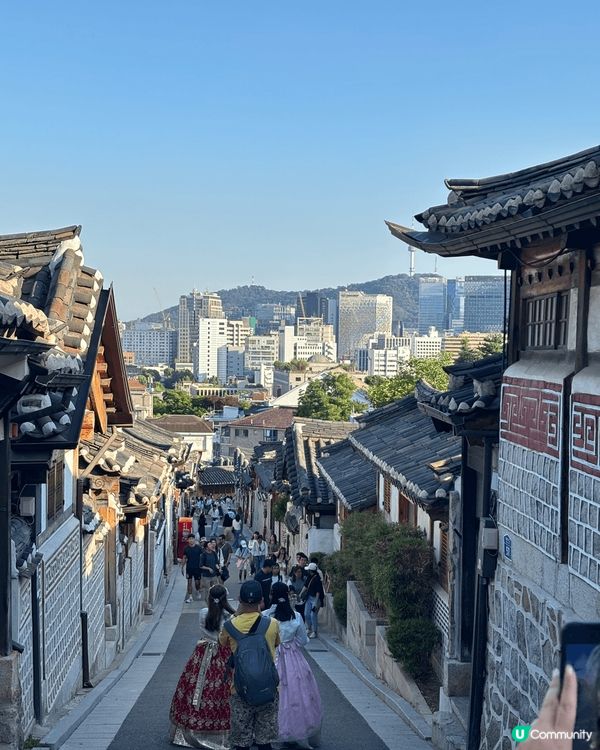 獨遊首爾其實幾多地方可以去，之前去左聖水洞、韓屋村，天氣幾好...