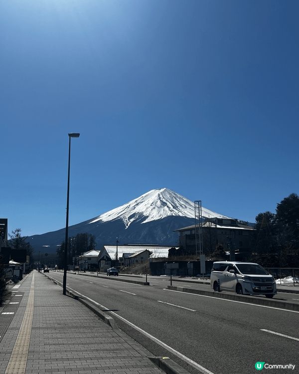 晴天☀️富士山