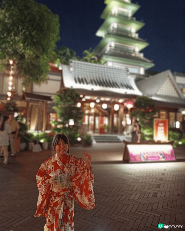 珠海御溫泉可以有浪漫的一夜，放仙女煙花，有去了日本和風的感覺...