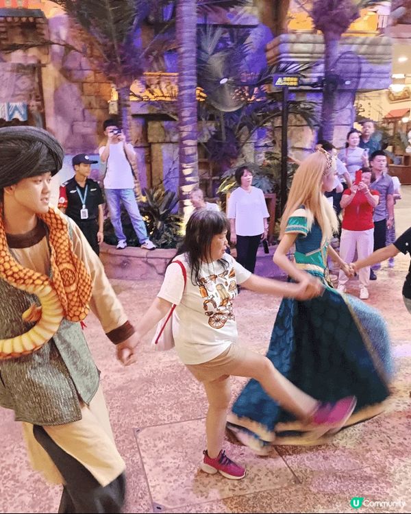 廣東千古情值得一去，大型表演一生人要看一次，而且食物一流。