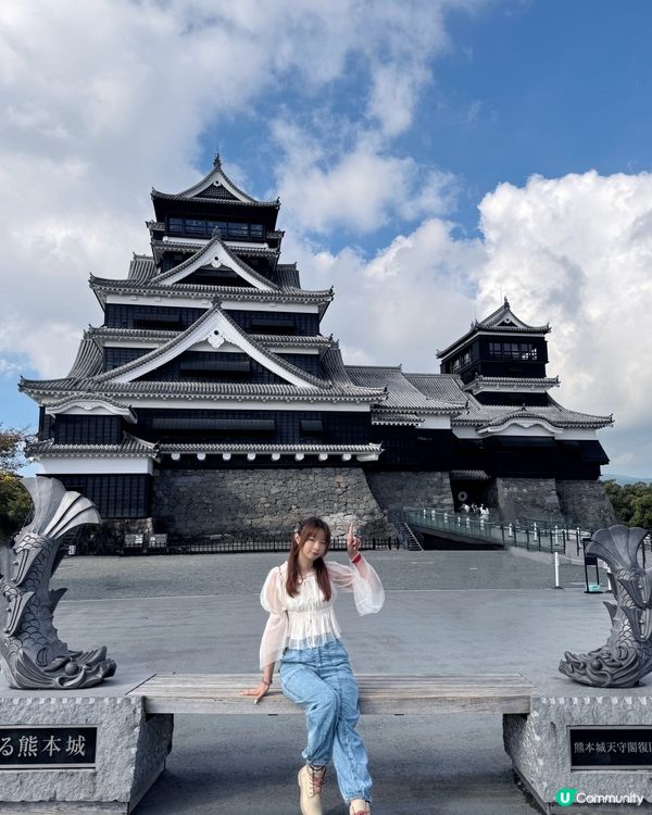 熊本城🏯必去！400年歷史見證 