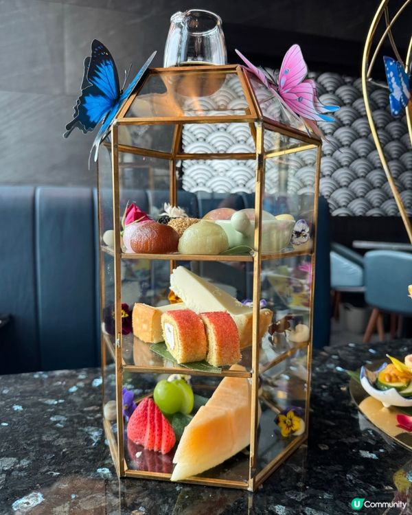 維港靚景🍣🌇  
日式下午茶打卡一流 🍰