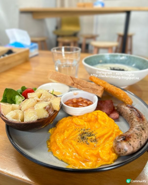 HK$48 就有份💕All Day Breakfast➕咖啡