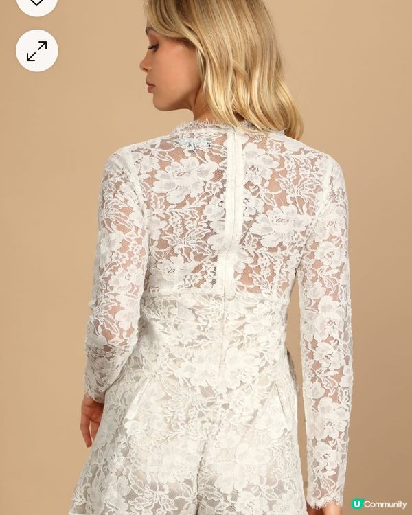 Lulus連身裙褲$180