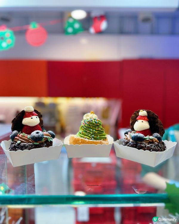 🎄尖沙咀聖誕限定款泡芙😋