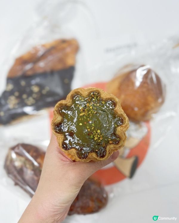 超好食花型開心果千層撻💚💚💚