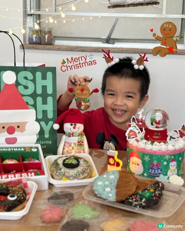 12月，梗係要開聖誕大餐