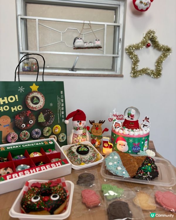 12月，梗係要開聖誕大餐