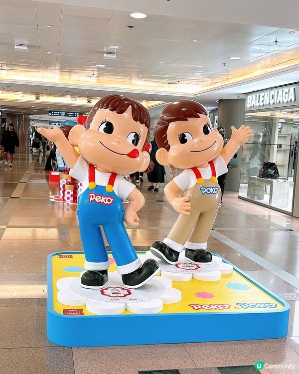 🎏牛奶妹聖誕節🎄現身尖沙咀港威商場✨