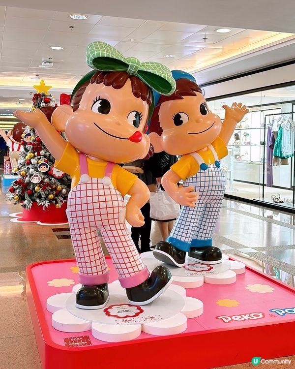 🎏牛奶妹聖誕節🎄現身尖沙咀港威商場✨