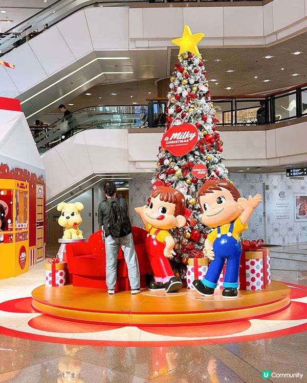🎏牛奶妹聖誕節🎄現身尖沙咀港威商場✨
