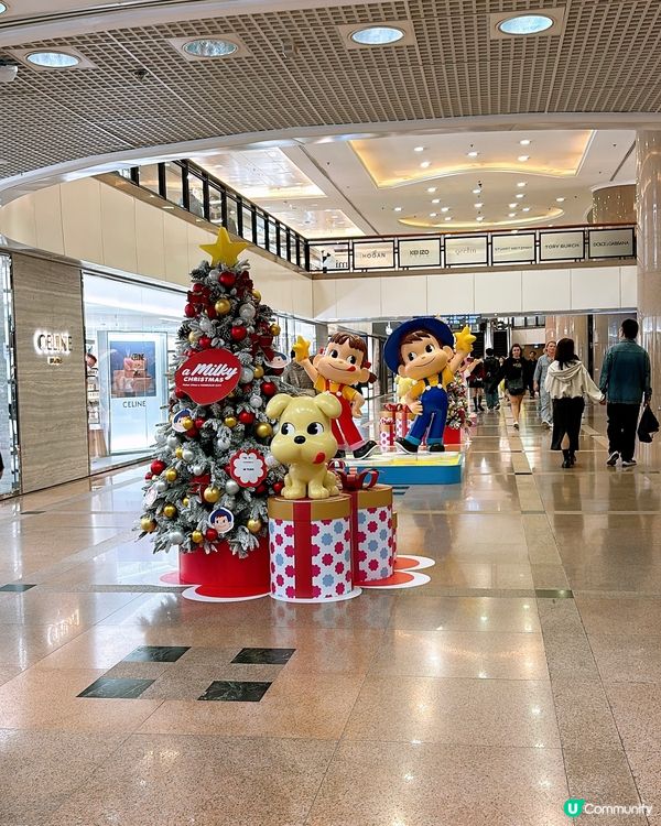 🎏牛奶妹聖誕節🎄現身尖沙咀港威商場✨