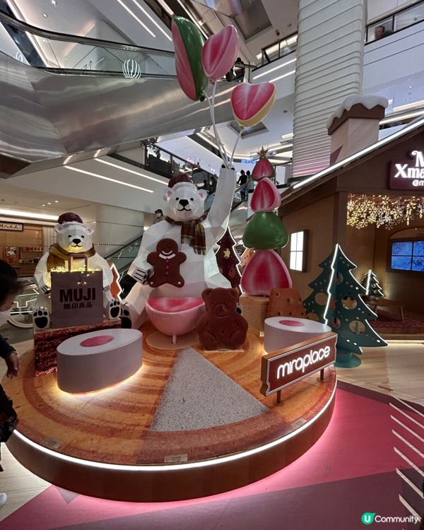 Mira place Muji聖誕佈置