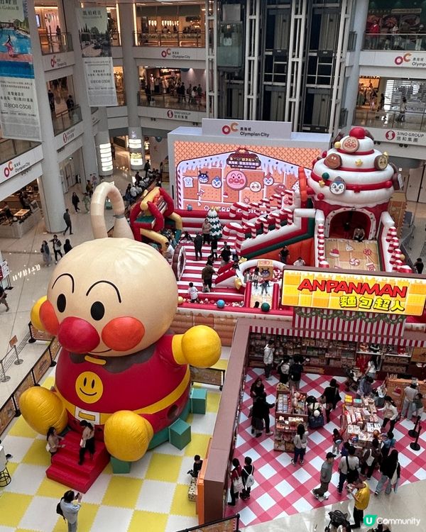 「麵包超人・奧海城聖誕甜點樂園」