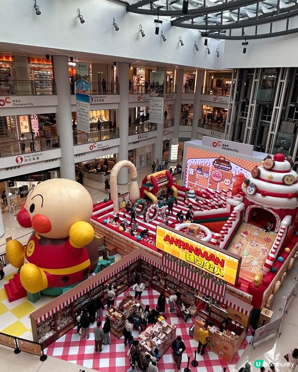 「麵包超人・奧海城聖誕甜點樂園」