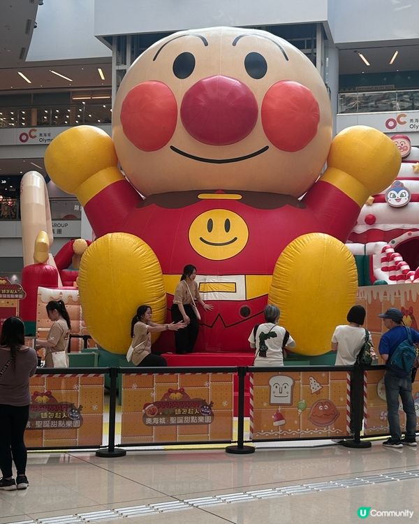 「麵包超人・奧海城聖誕甜點樂園」