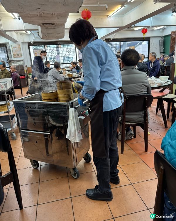 懷舊酒樓 推車仔揀點心🥧🦐