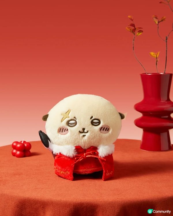 MINISOxChiikawa新年限定公仔🧧金元寶/燈籠造型超可愛😍3間分店搶先開售🪭